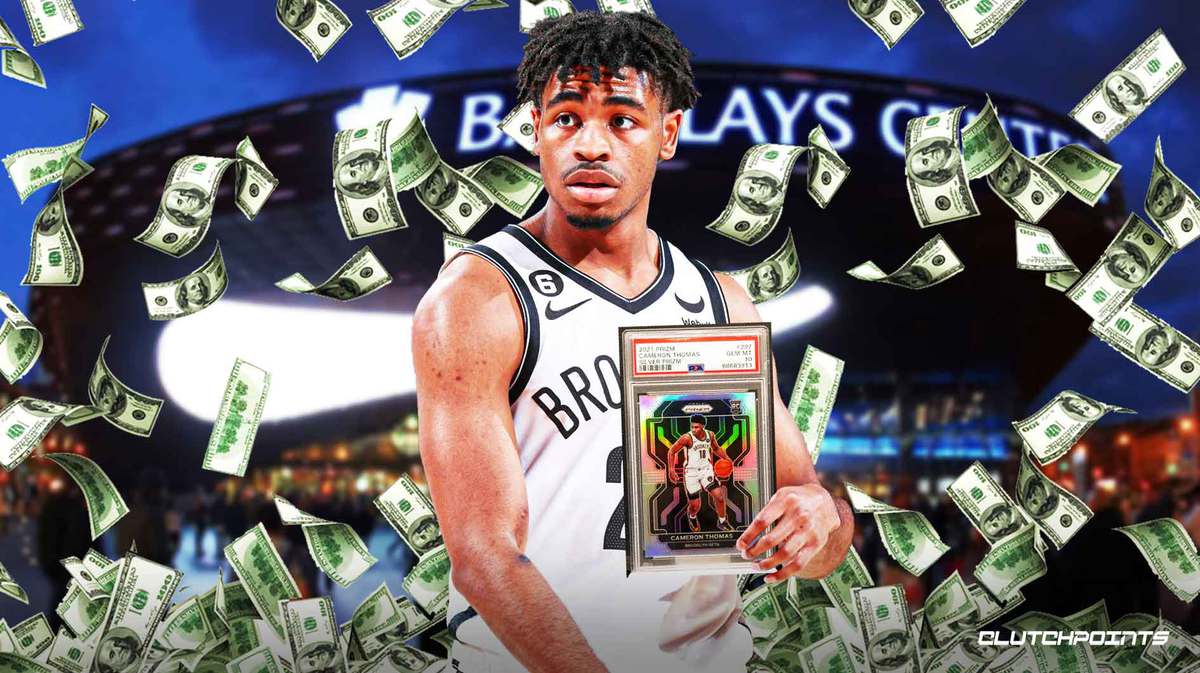 Cam Thomas, Nets, NBA, Cards