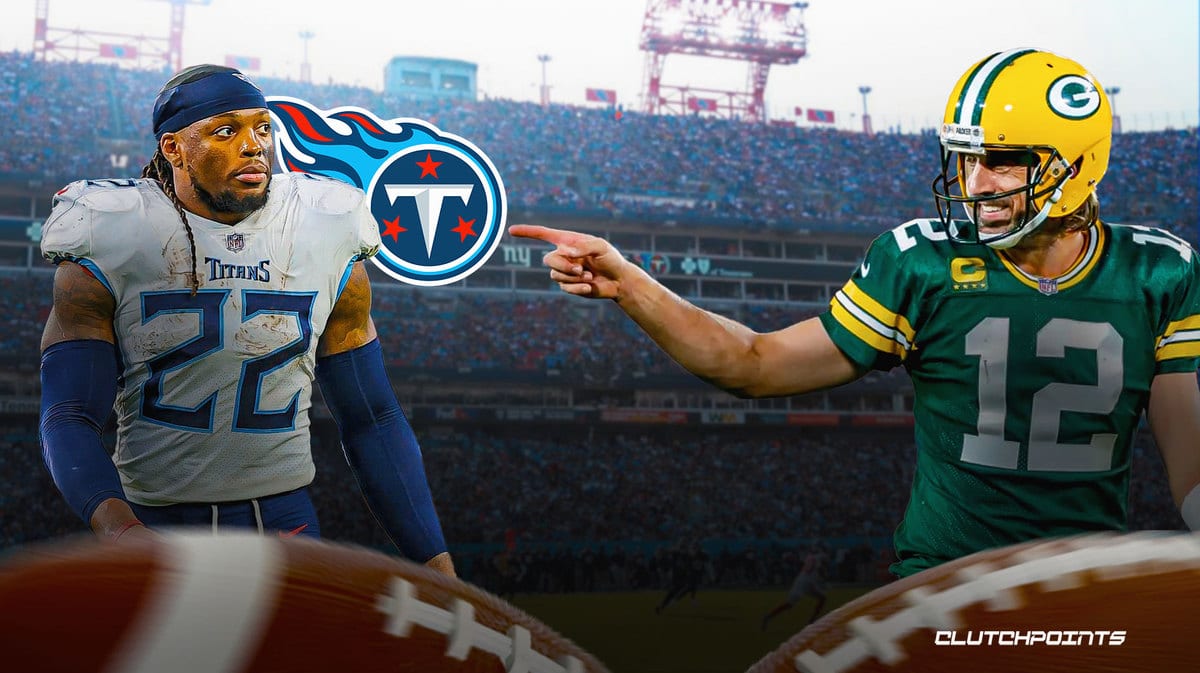 tenessee titans, aaron rodgers, Derrick Henry