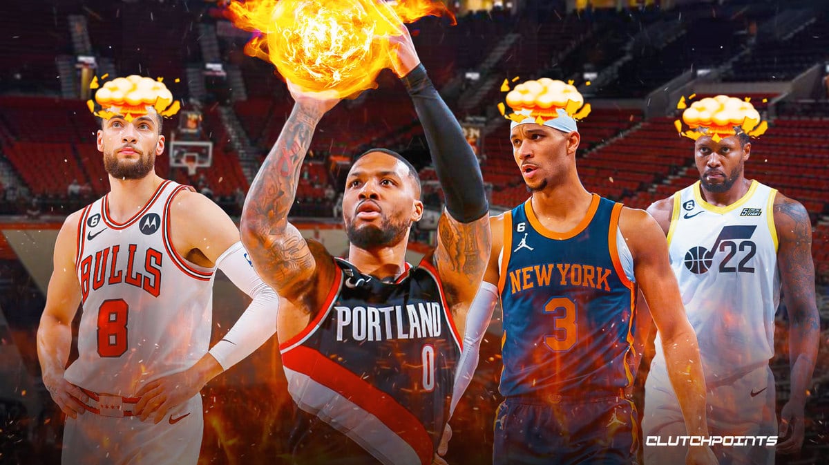 Damian Lillard, Portland Trail Blazers, Zach LaVine