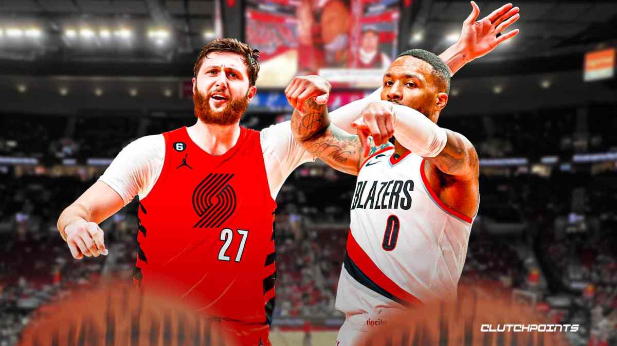 Jusuf Nurkic, Damian Lillard, Blazers