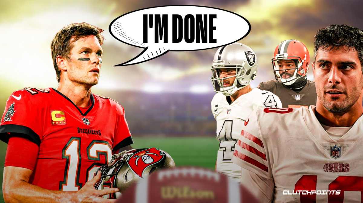 Buccaneers, Tom Brady, Jimmy Garoppolo, Derek Carr, Jacoby Brissett