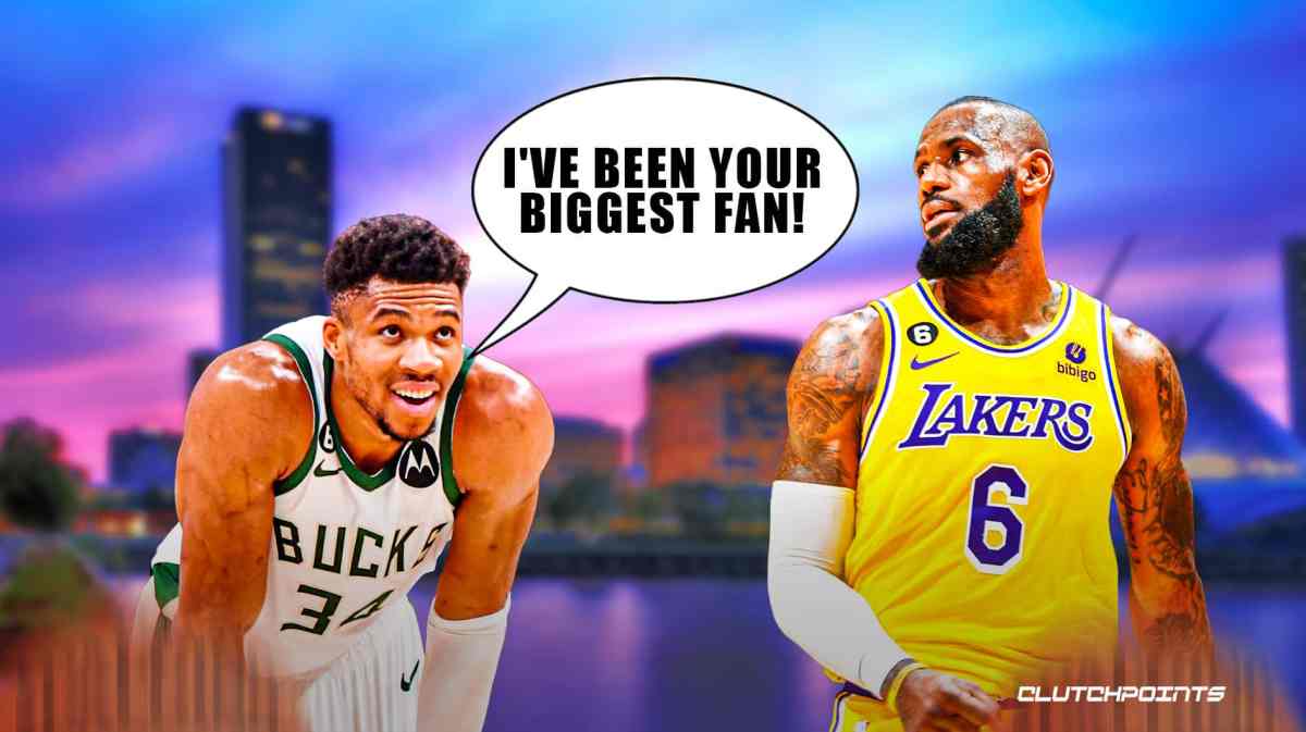 Giannis Antetokounmpo, LeBron James, Bucks, Lakers