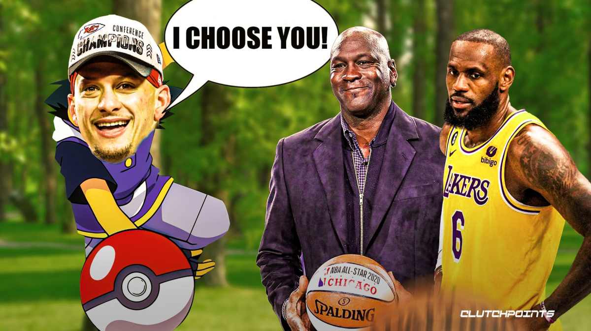 Patrick Mahomes, LeBron James, Michael Jordan, Chiefs