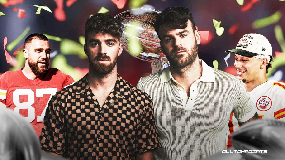 Patrick Mahomes, Travis Kelce, The Chainsmokers, Kansas City Chiefs