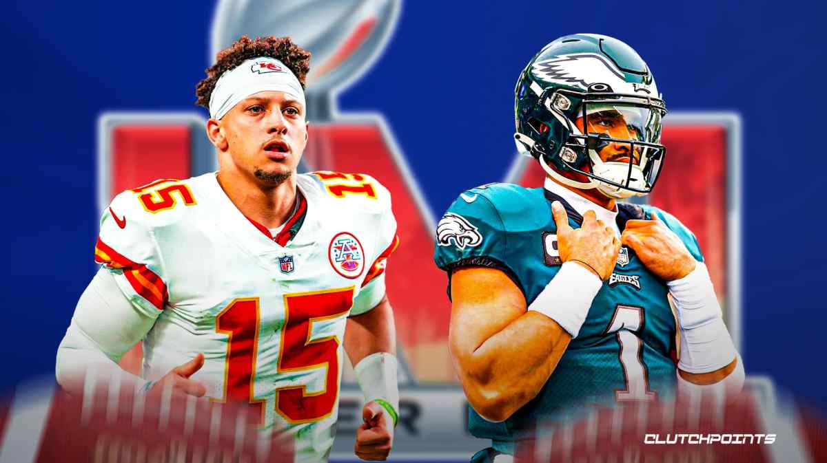 Kansas City Chiefs, Philadelphia Eagles, Super Bowl, Jalen Hurts, Patrick Mahomes