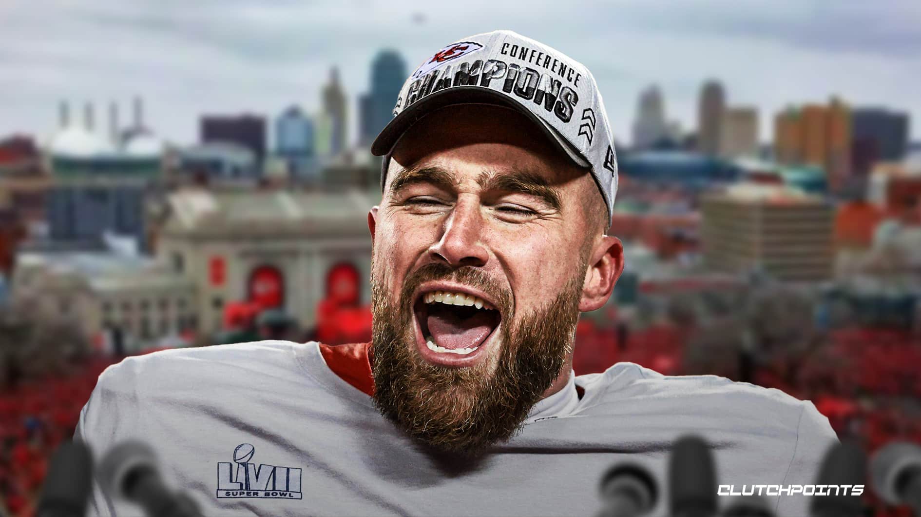 Travis Kelce Goes Full WWE Superstar, Gives Epic Speech At Chiefs Parade