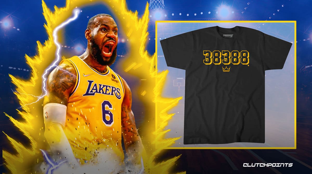 Lebron James NBA All-time Scoring Leader Official T-shirt - Trends