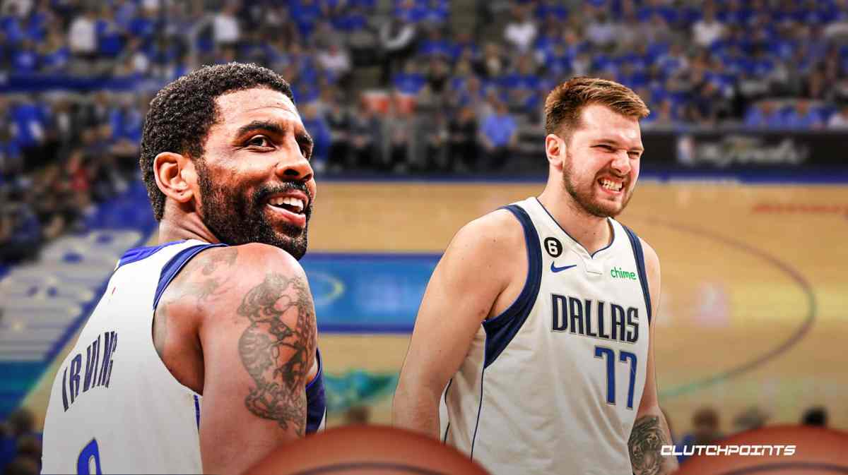 Kyrie Irving, Luka Doncic, Mavericks