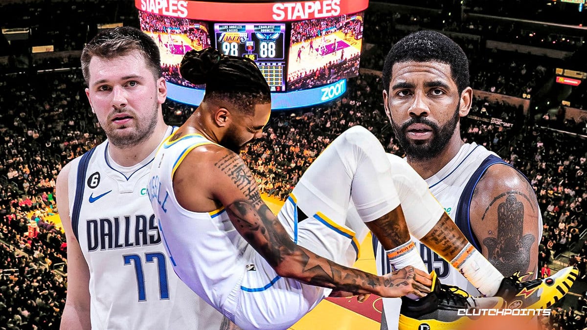 d'angelo russell lakers mavs