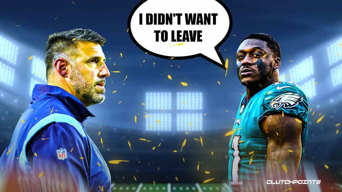 AJ Brown, Eagles, Titans, Jon Robinson, Mike Vrabel