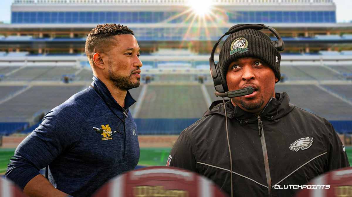 Brian Johnson, Philadelphia Eagles, Notre Dame football, Brian Johnson Notre Dame