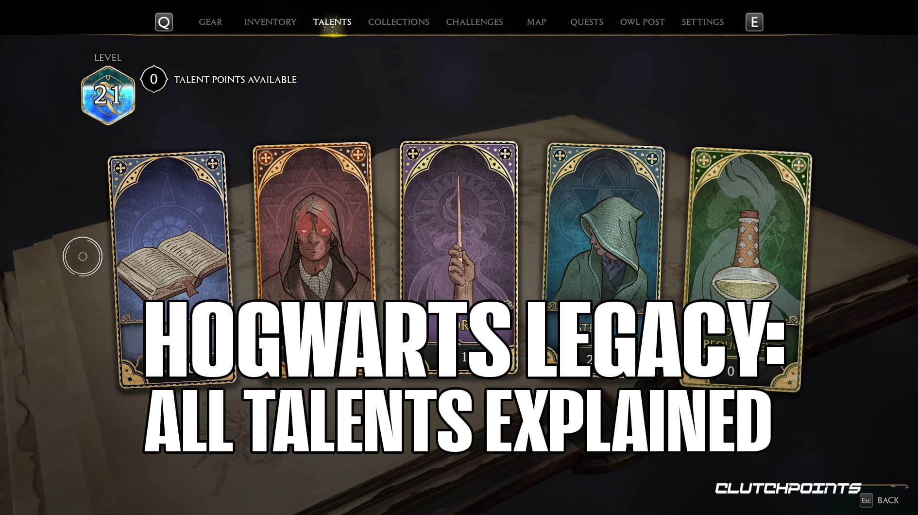dark arts talents hogwarts legacy