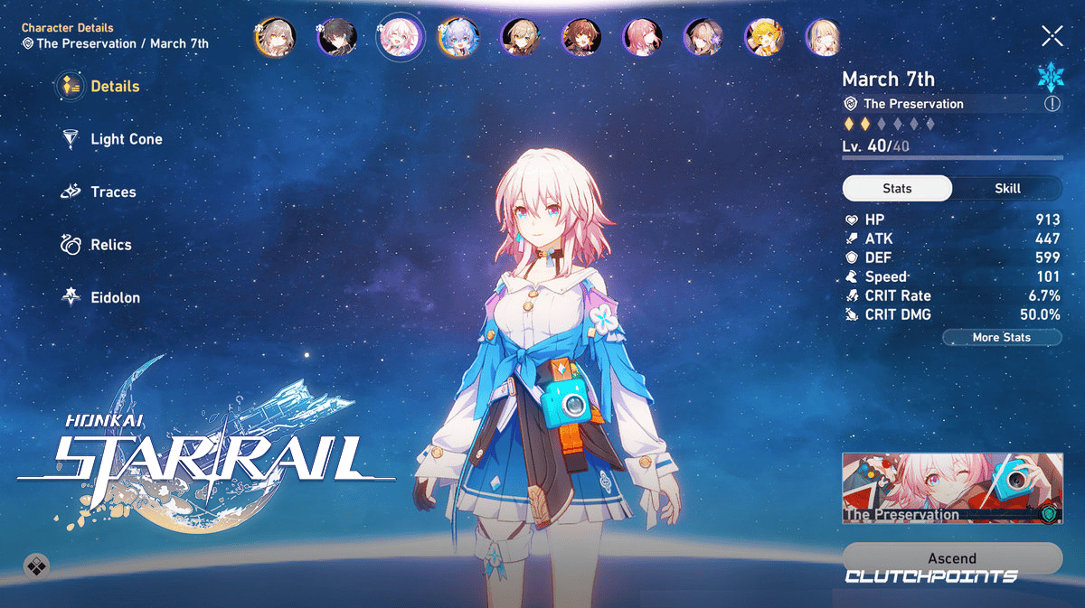 honkai impact characters in star rail