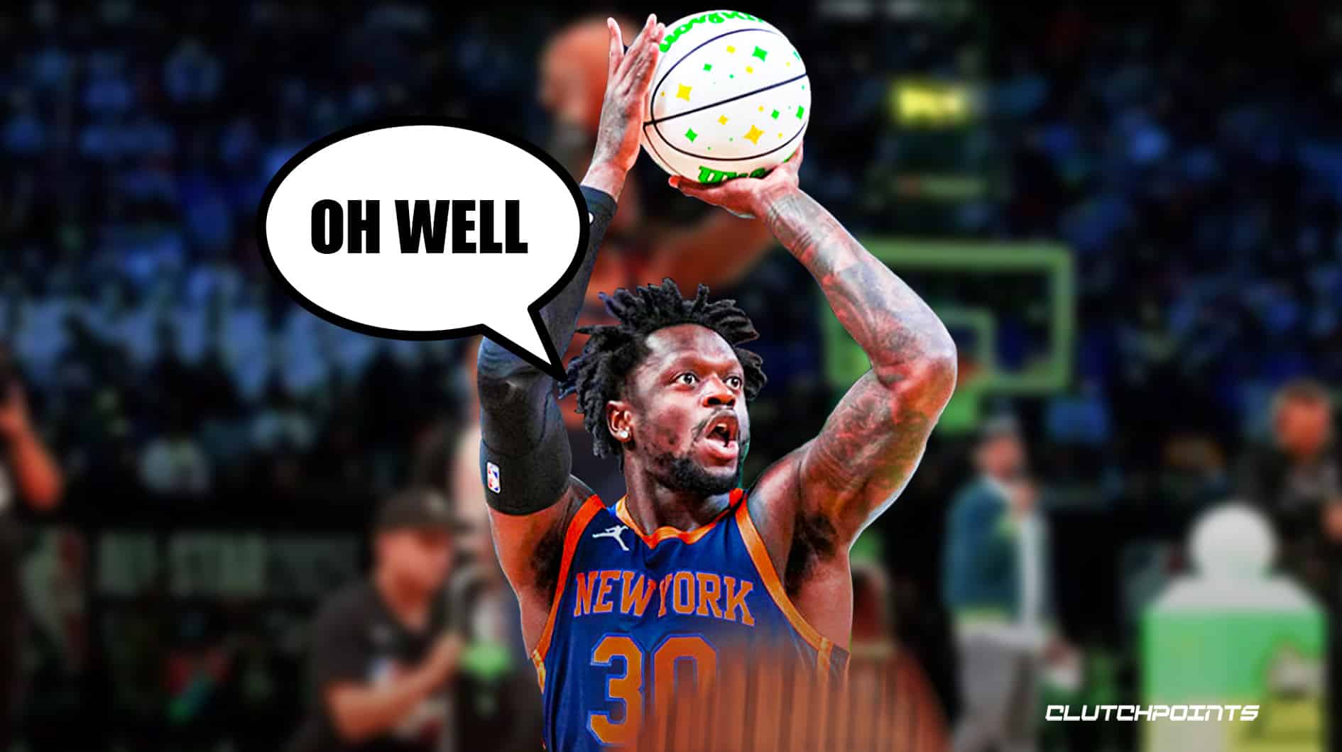 Knicks' Julius Randle Drops Truth Bomb On Dismal 3-point Contest