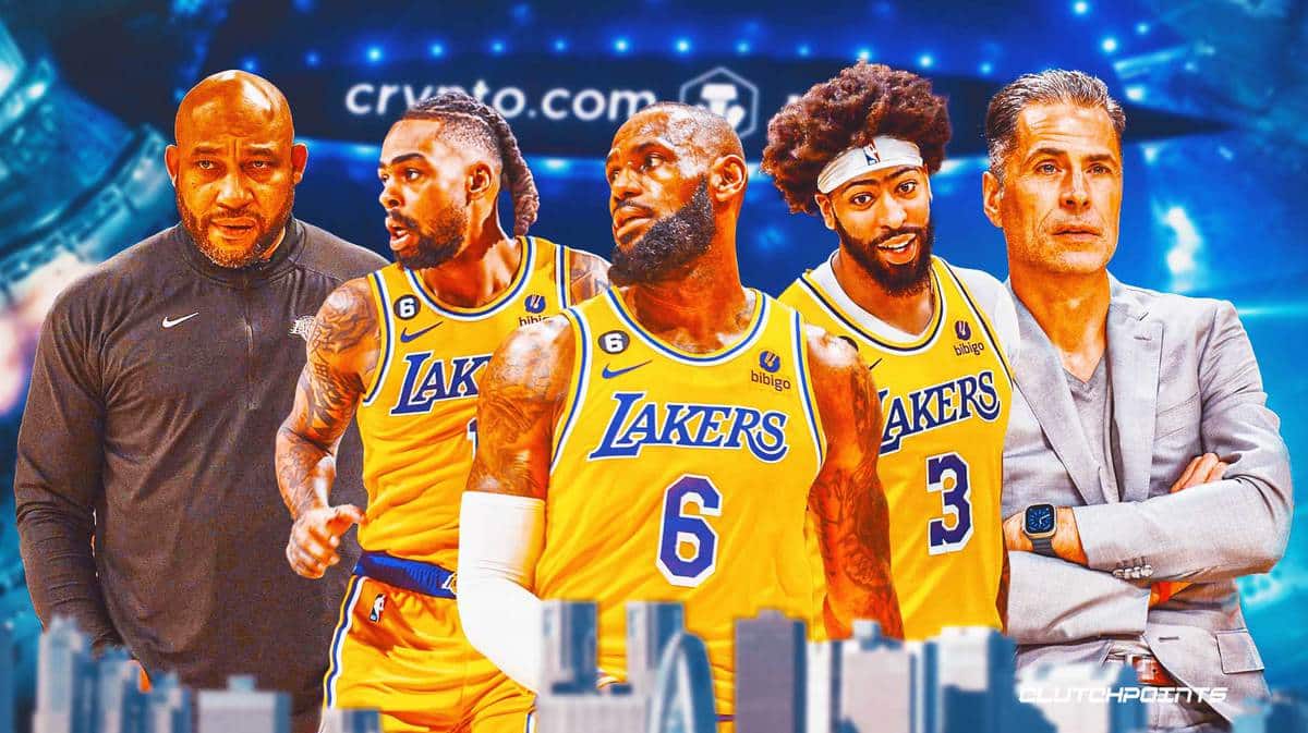 lakers darvin ham rob pelinka anthony davis lebron james d'angelo russell