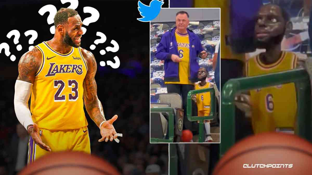 Los Angeles Lakers Dallas Mavericks LeBron James puppet