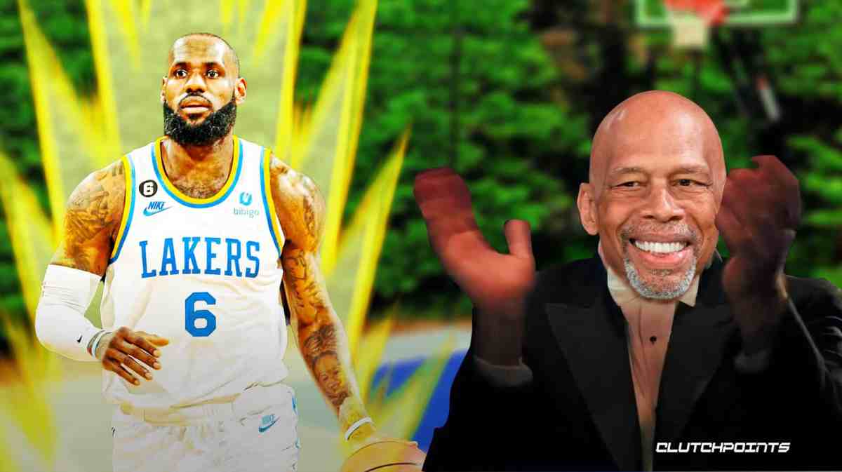 LeBron James, Kareem Abdul-Jabbar, Lakers
