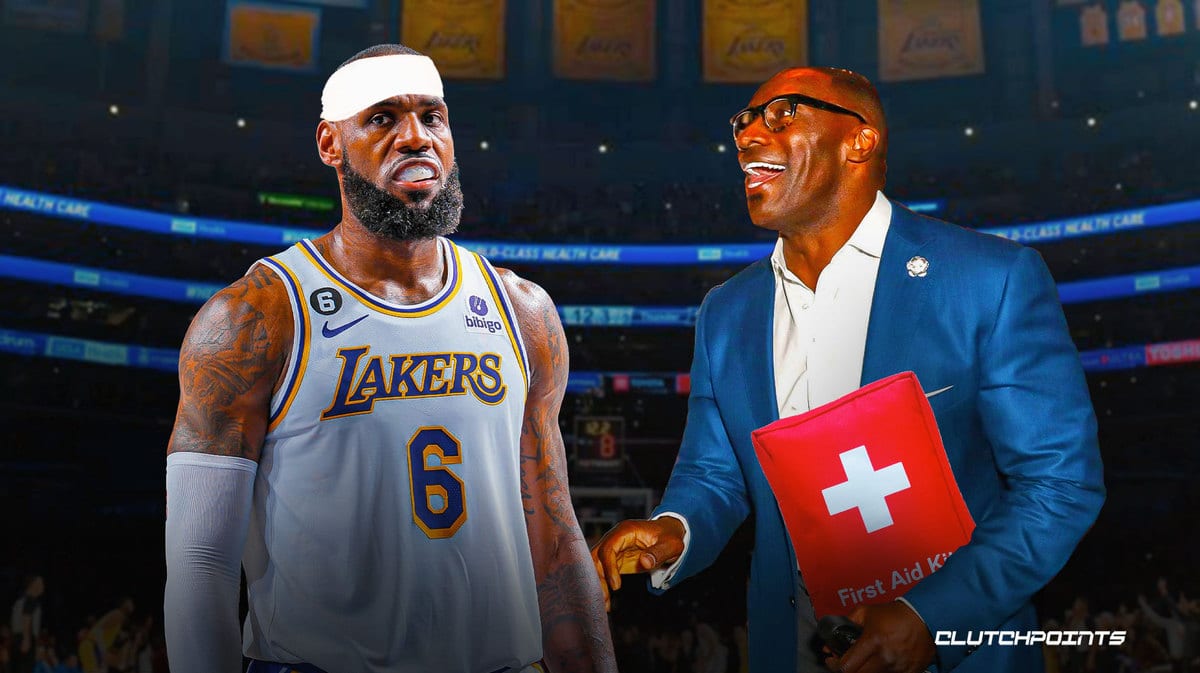 LeBron James, Shannon Sharpe, Los Angeles Lakers