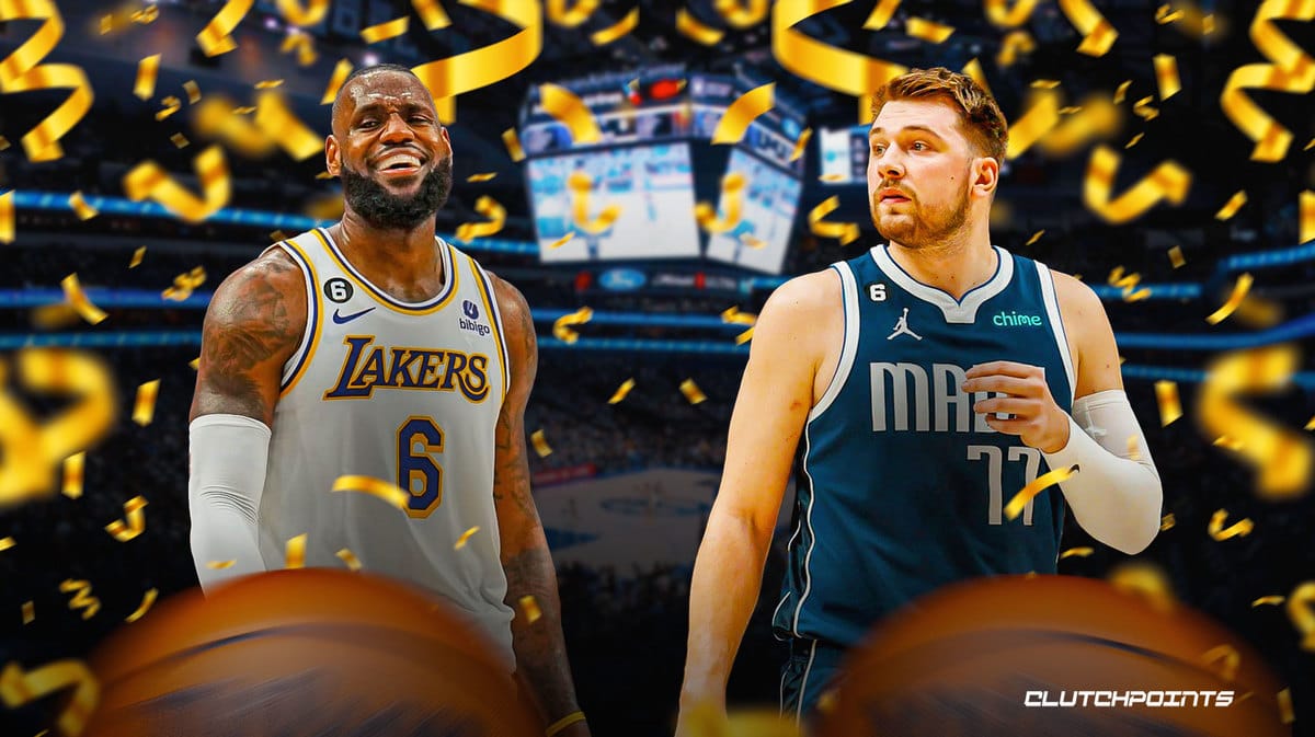 Basketball Forever LeBron James Vs Luka Doncic Stat Comparison! WHO YOU ...