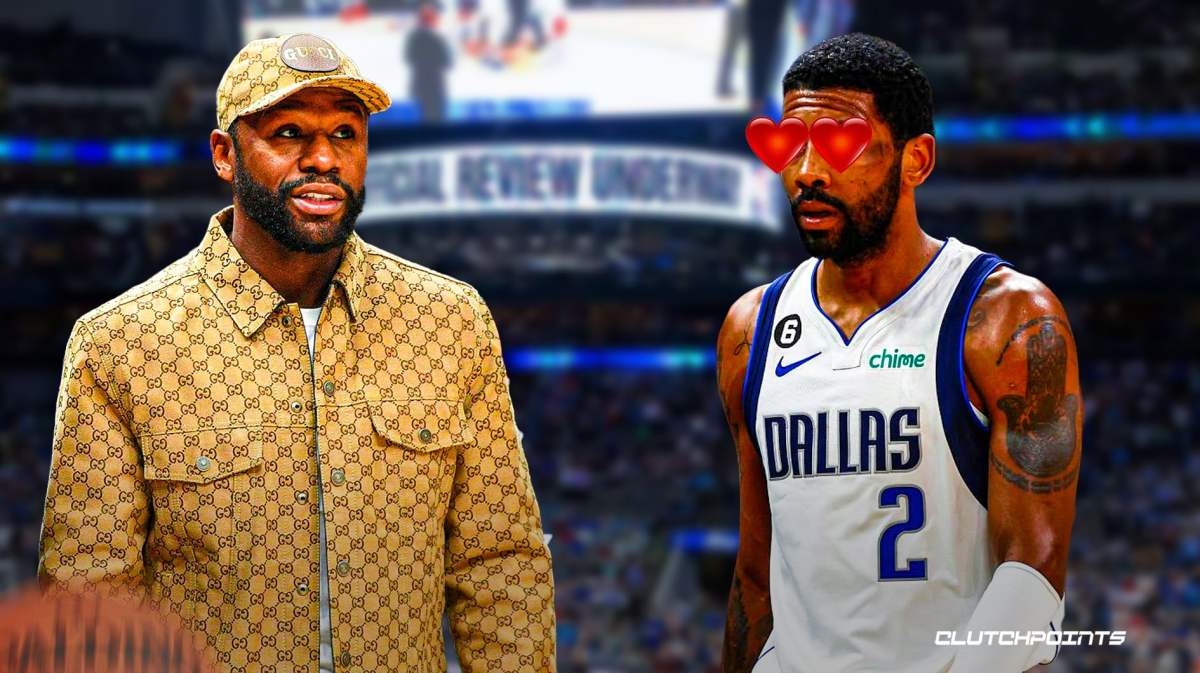 Kyrie Irving, Floyd Mayweather Jr., Mavs