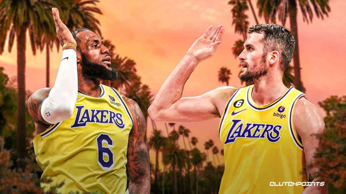 LeBron James, Kevin Love, Lakers