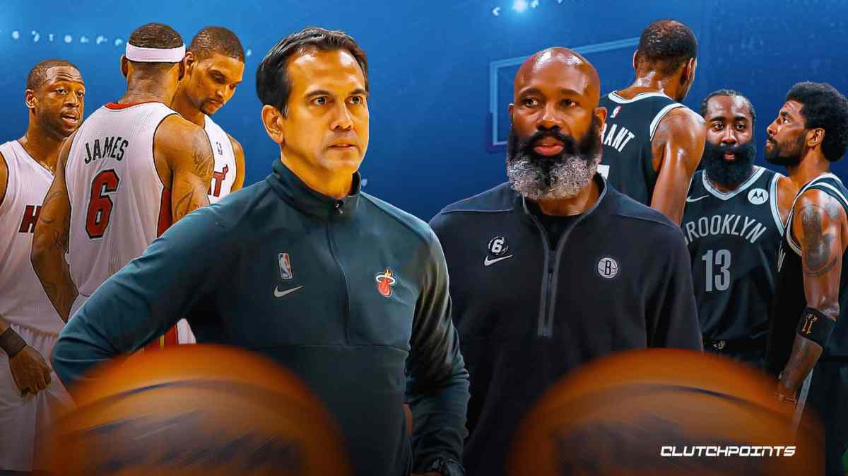 Nets Heat Erik Spoelstra LeBron James Kevin Durant