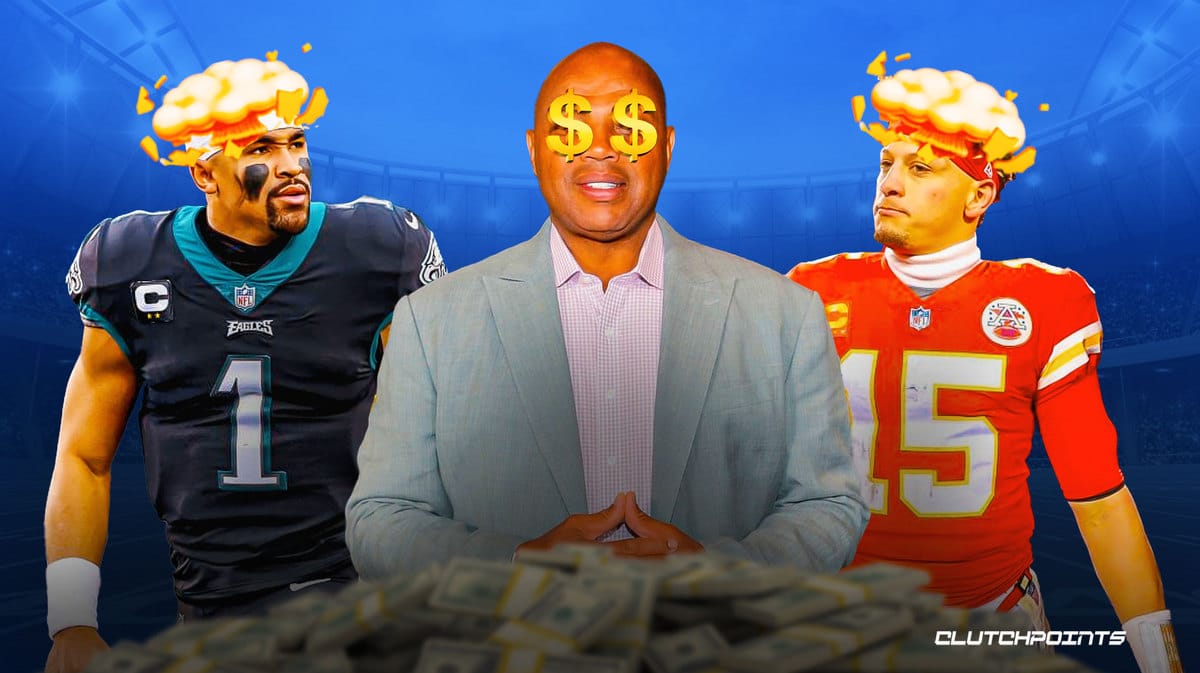 Charles Barkley, Philadelphia Eagles, Kansas City Chiefs, Super Bowl 57