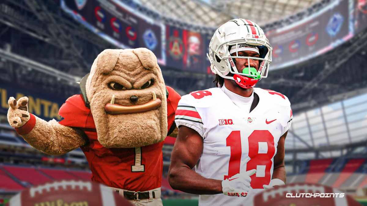 Marvin Harrison Jr., Georgia football, Marvin Harrison Jr. Georgia, Ohio State football, Marvin Harrison Jr. Ohio State