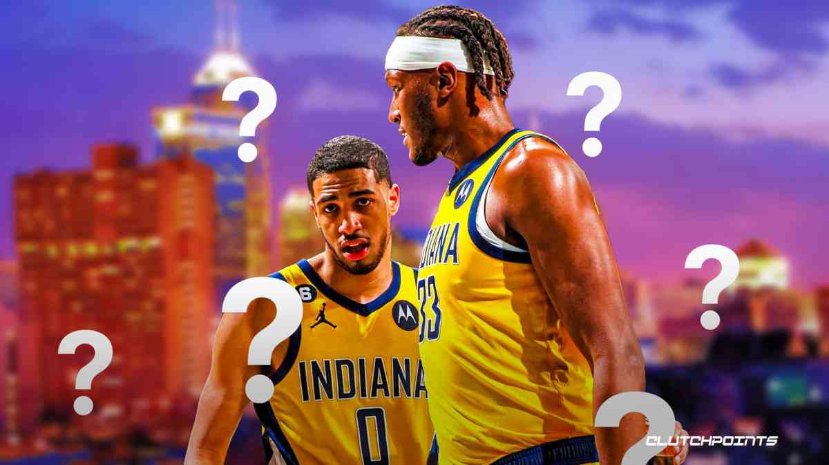 Tyrese Haliburton and Myles Turner, Indiana Pacers