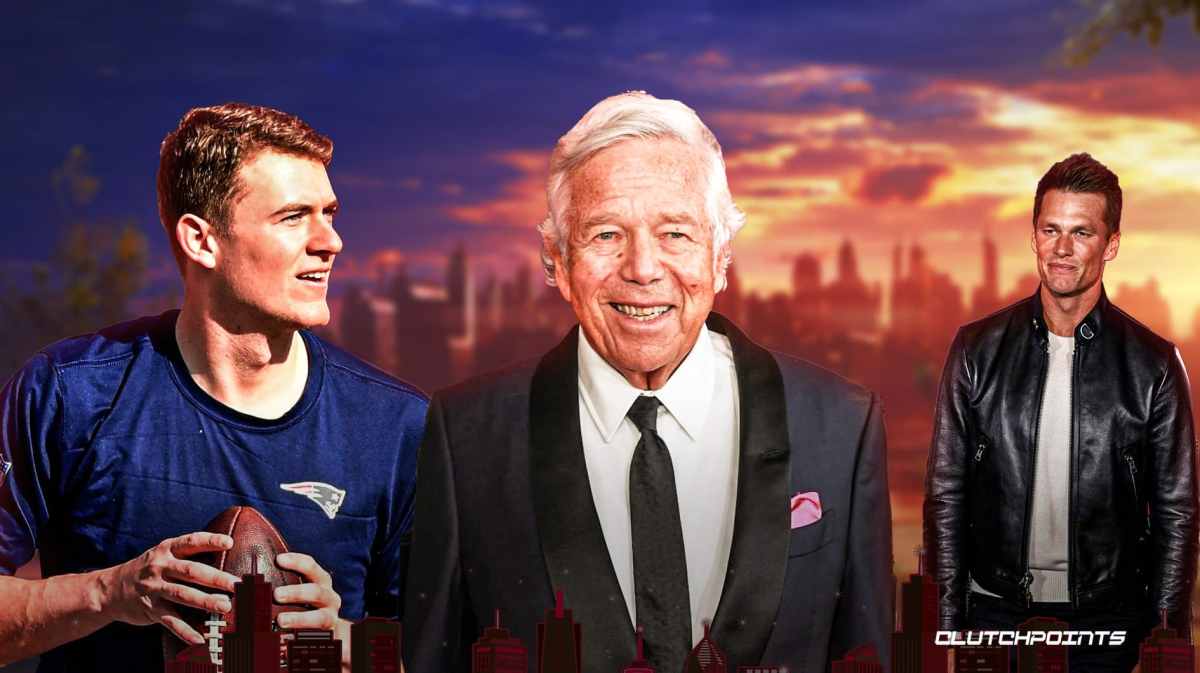 Mac Jones, Robert Kraft, Tom Brady, patriots