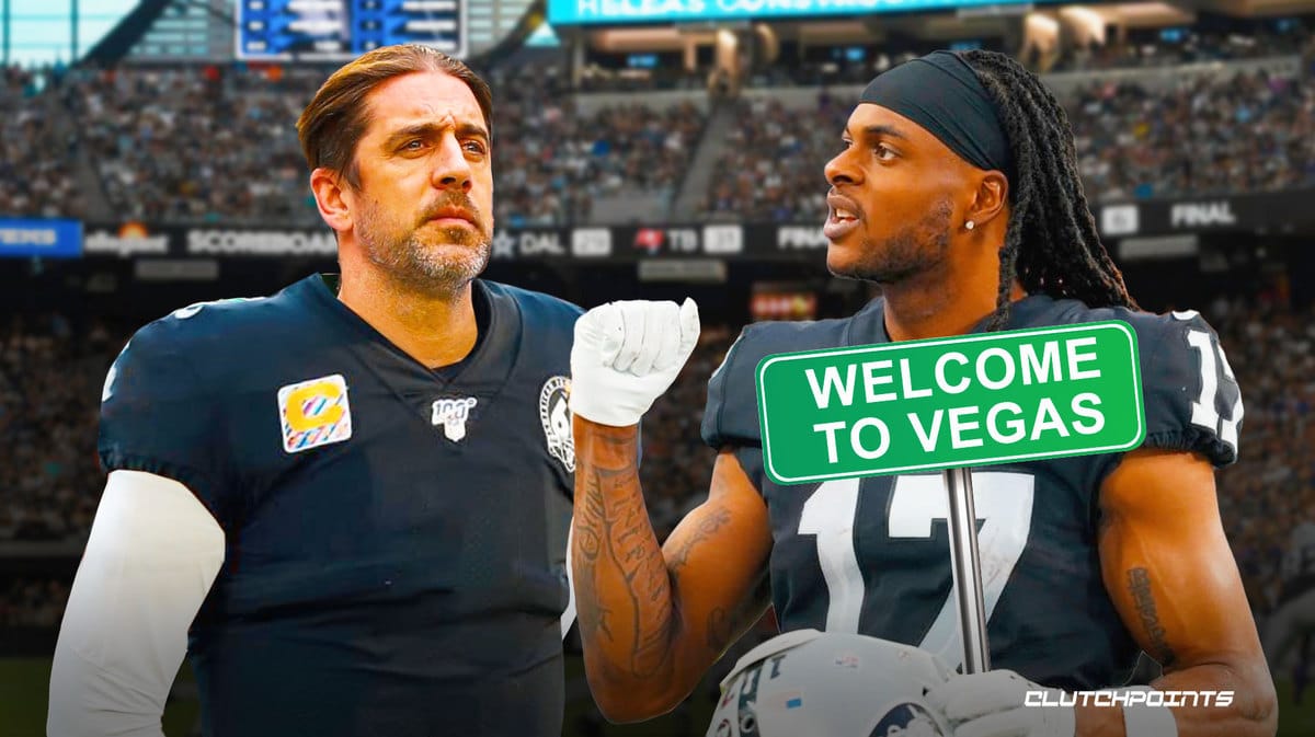 Aaron Rodgers, Davante Adams, las Vegas Raiders, Green Bay Packers