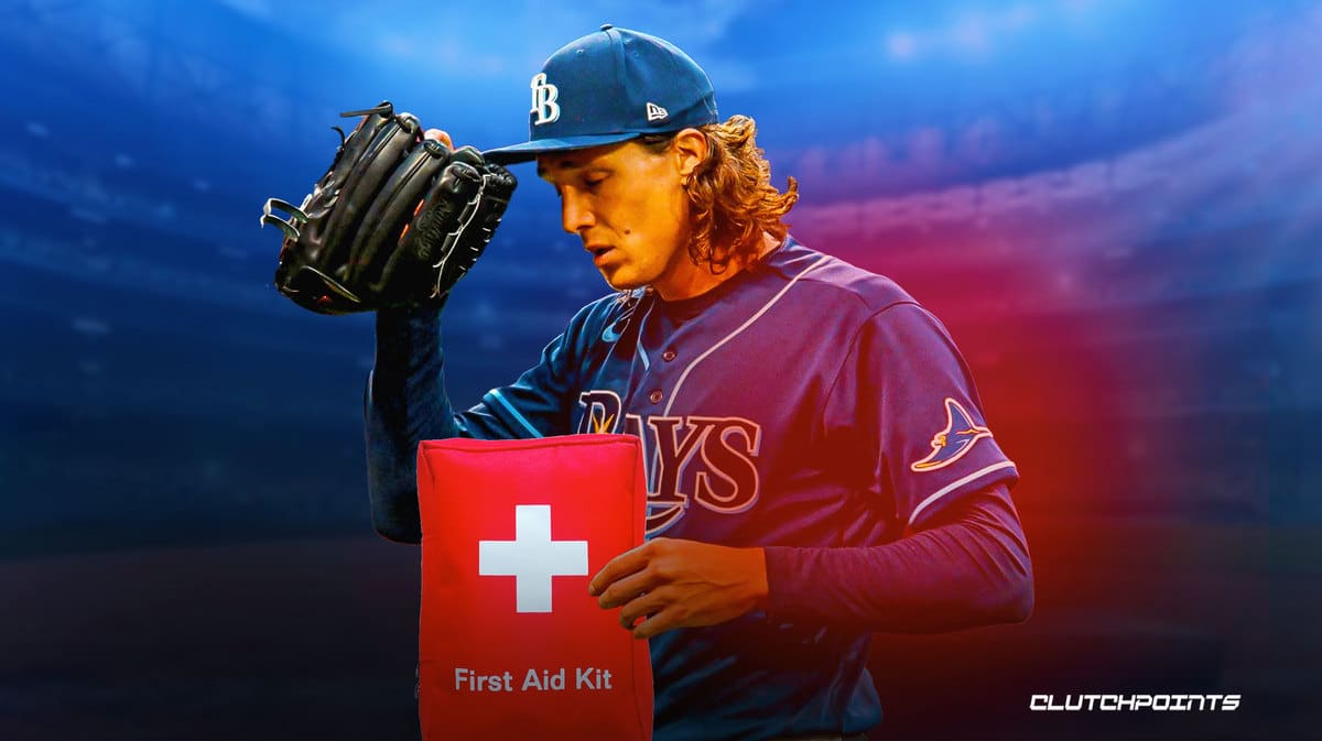Tyler Glasnow, Rays, Shane McClanahan, Drew Rasmussen, Zach Eflin