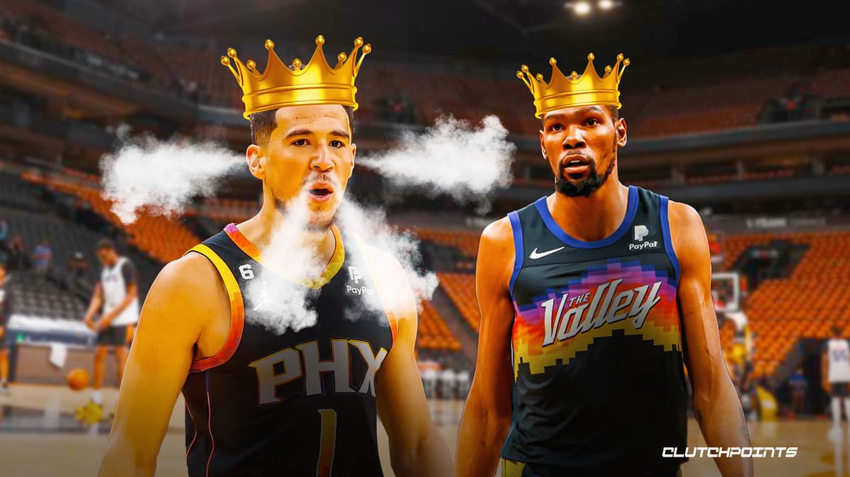 Devin Booker, Kevin Durant, Phoenix Suns