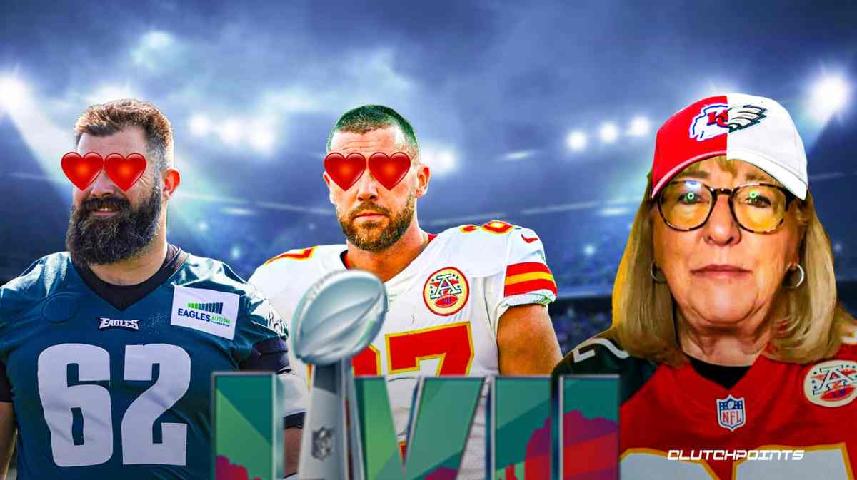 Super Bowl, Donna Kelce, Travis Kelce, Jason Kelce