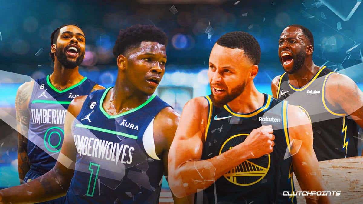 Warriors, Timberwolves, Anthony Edwards, Stephen Curry