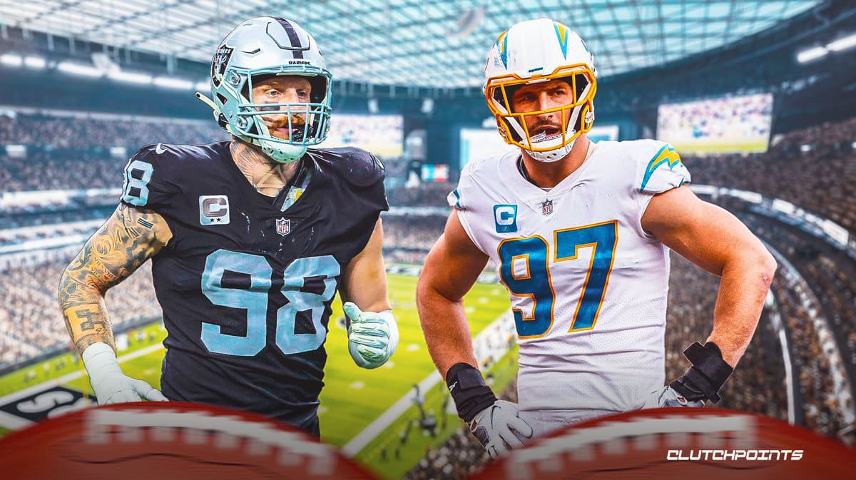 Maxx Crosby, Joey Bosa, Las Vegas Raiders, Los Angeles Chargers