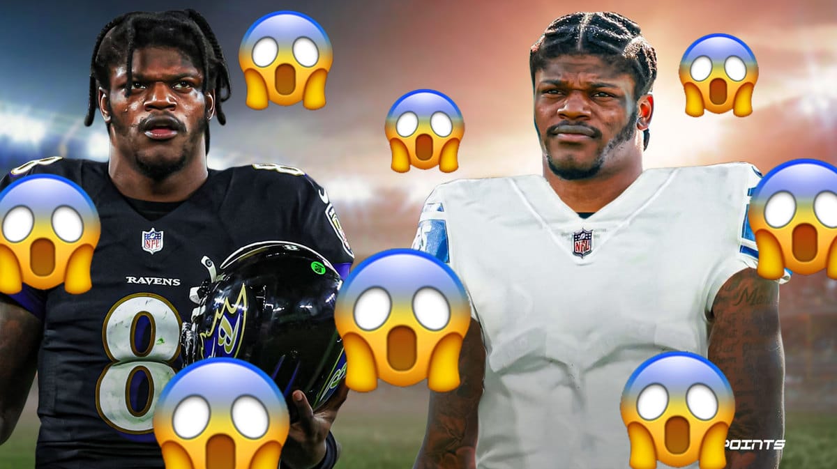 Lamar Jackson, Lions, Ravens