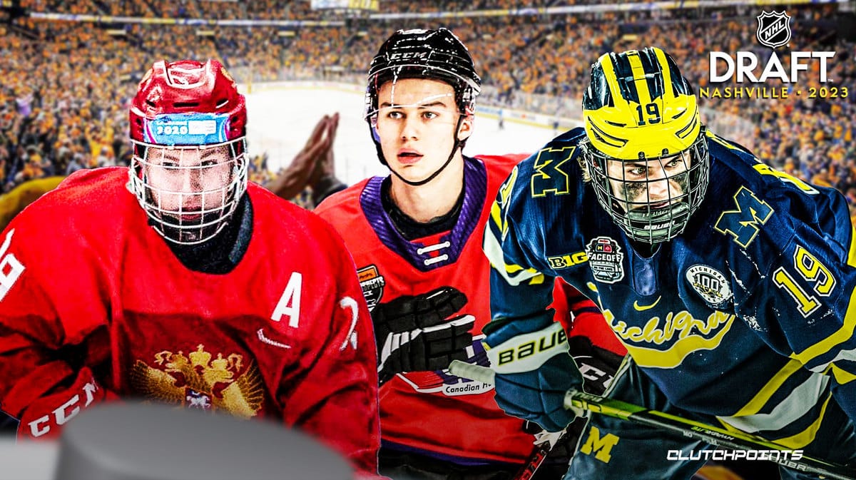 NHL Draft, NHL Draft Lottery, NHL Mock Draft, Connor Bedard, Adam Fantilli