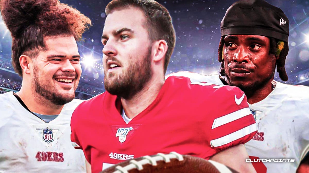 Isaac Seumalo, Chase McLaughlin, CJ Gardner-Johnson, 49ers