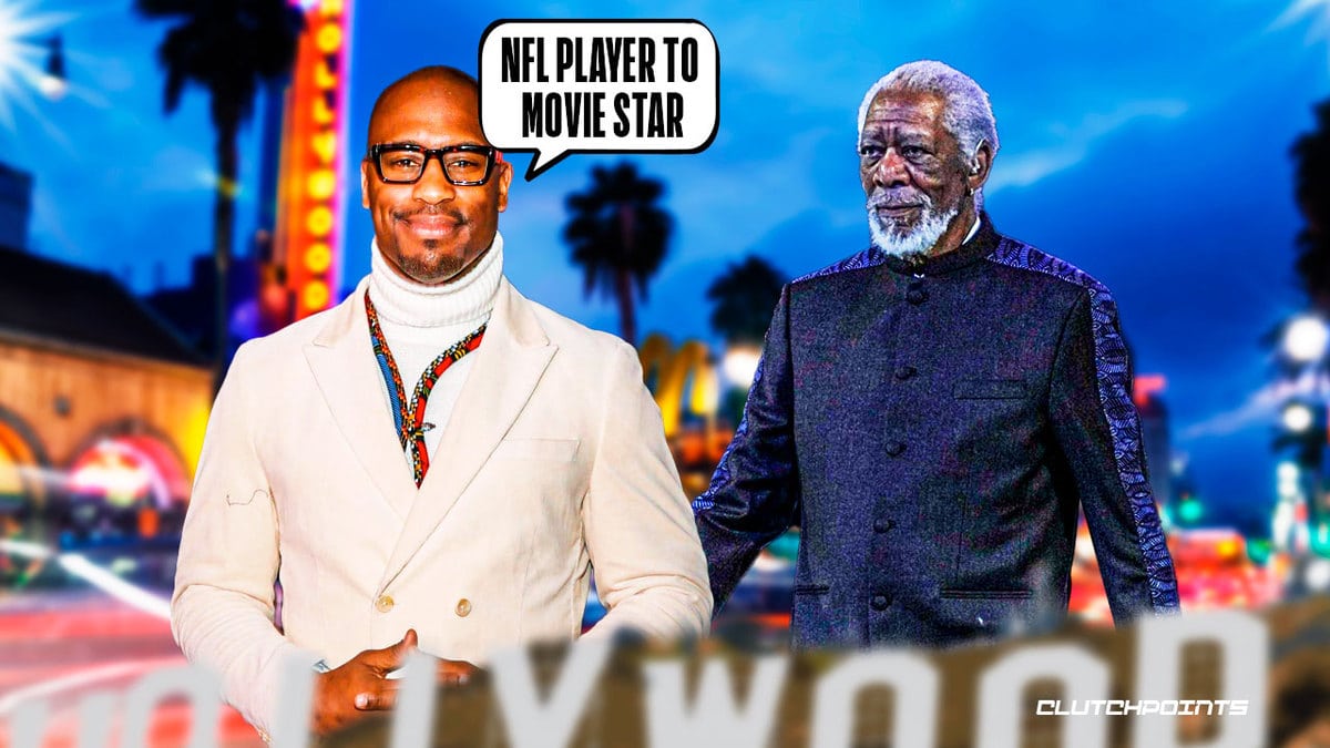 Vernon Davis, Morgan Freeman, San Francisco 49ers