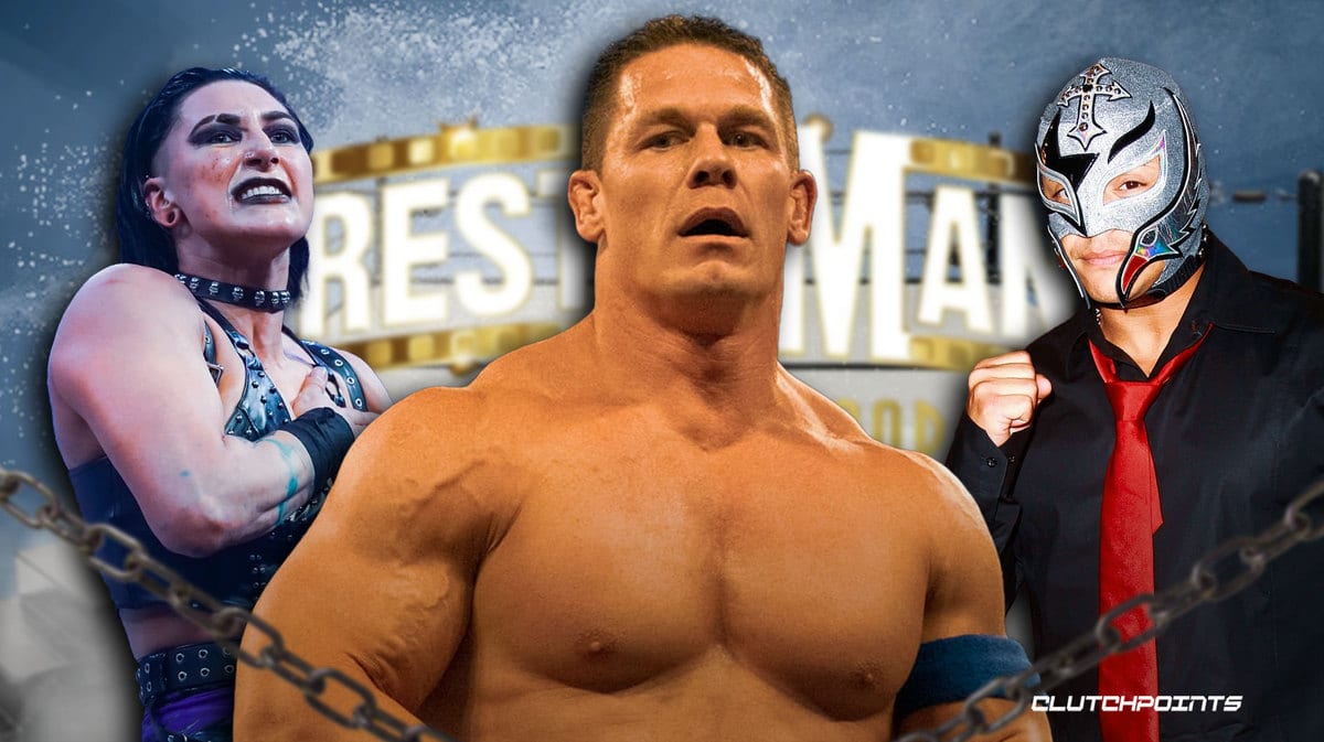 WWE, WrestleMania, Rey Mysterio, Rhea Ripley, Sami Zayn,