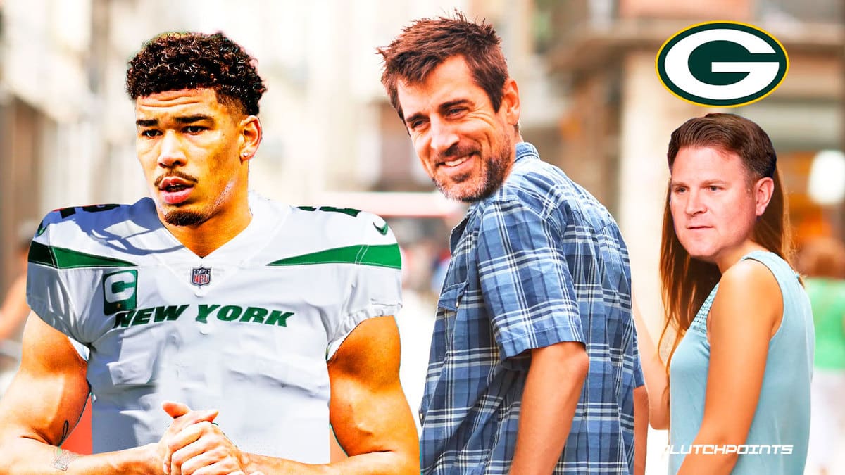 Aaron Rodgers Packers Allen Lazard Jets