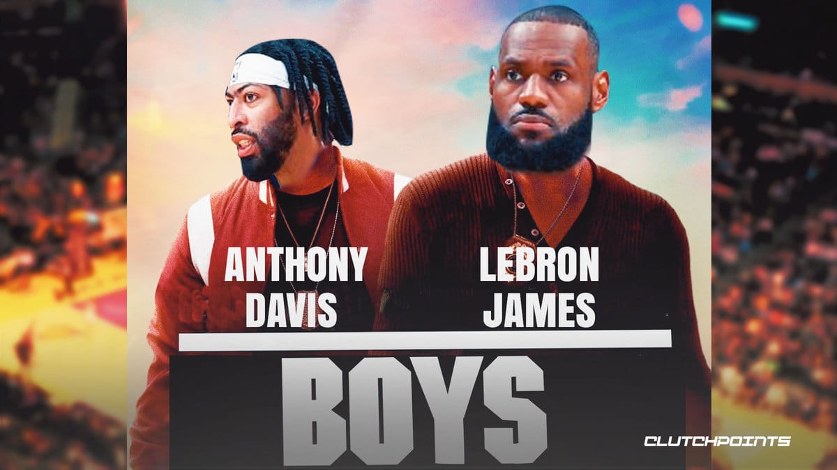 Anthony Davis, LeBron James, Los Angeles Lakers