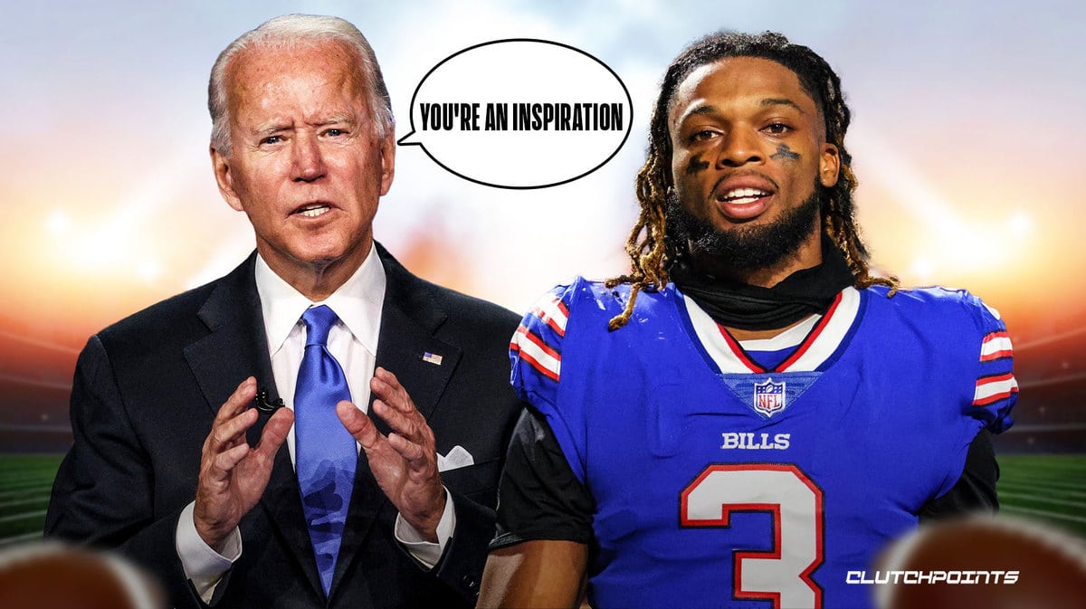 Buffalo Bills, Damar Hamlin, Joe Biden
