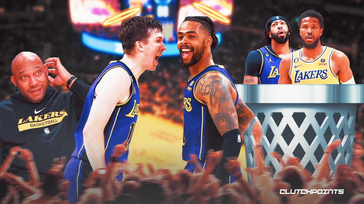 Lakers, Anthony Davis, Malik Beasley, Darvin Ham, Austin Reaves, D'Angelo Russell