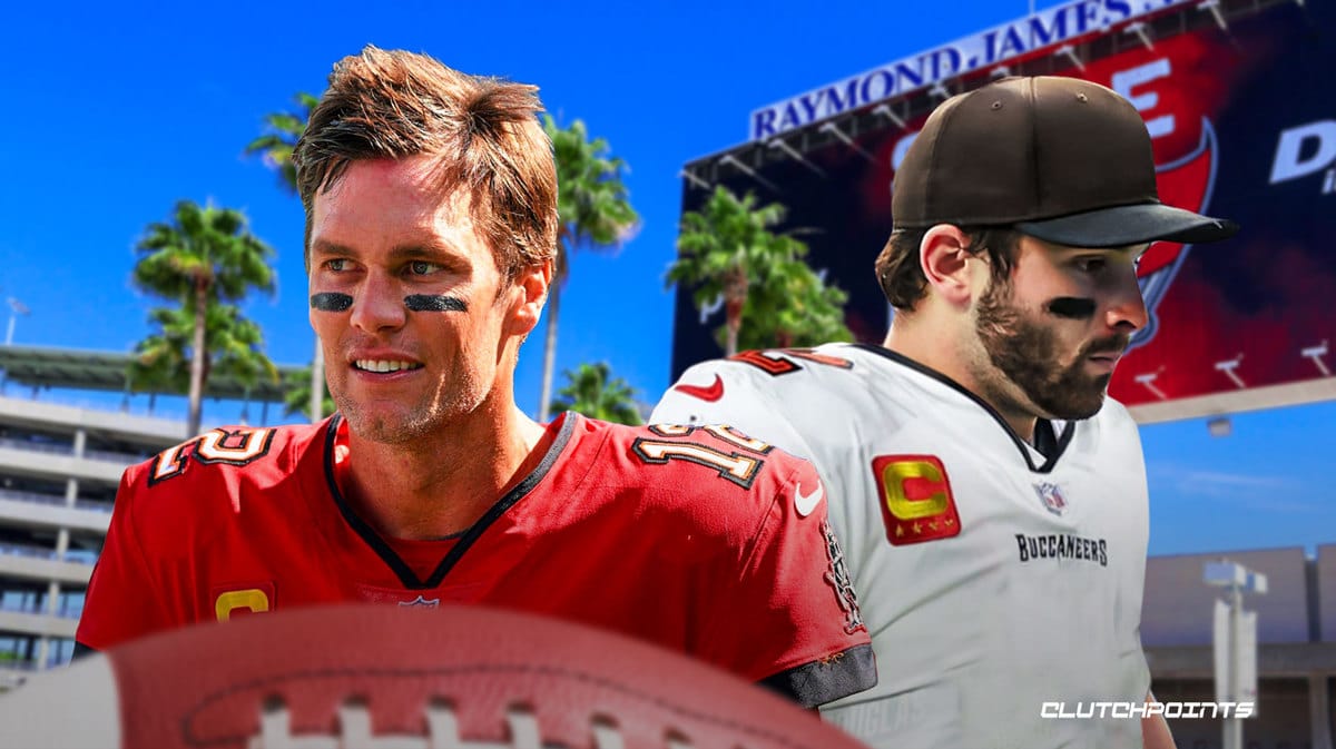 Tom Brady, Baker Mayfield, Tampa Bay Buccaneers