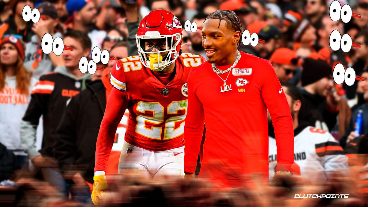 Cleveland Browns Mecole HArdman Juan Thornhill Chiefs