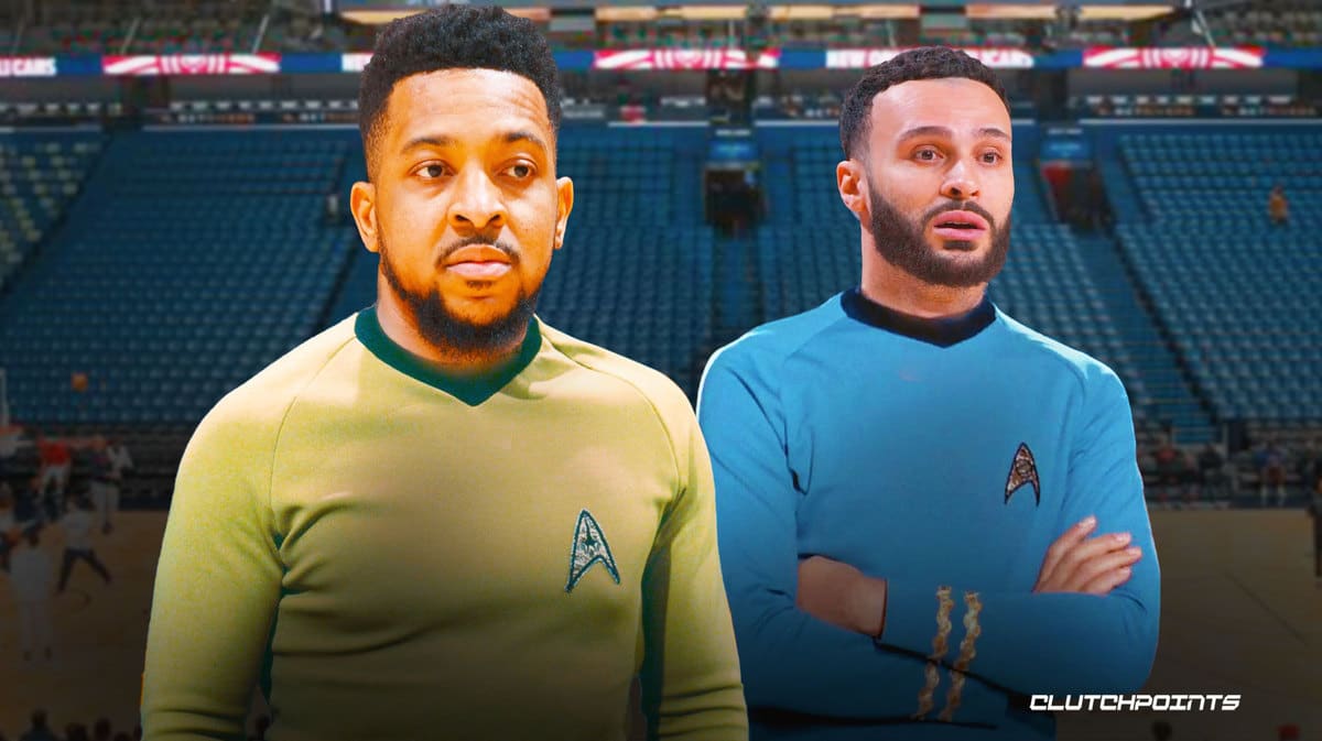 CJ McCollum, Larry Nance Jr. Pelicans