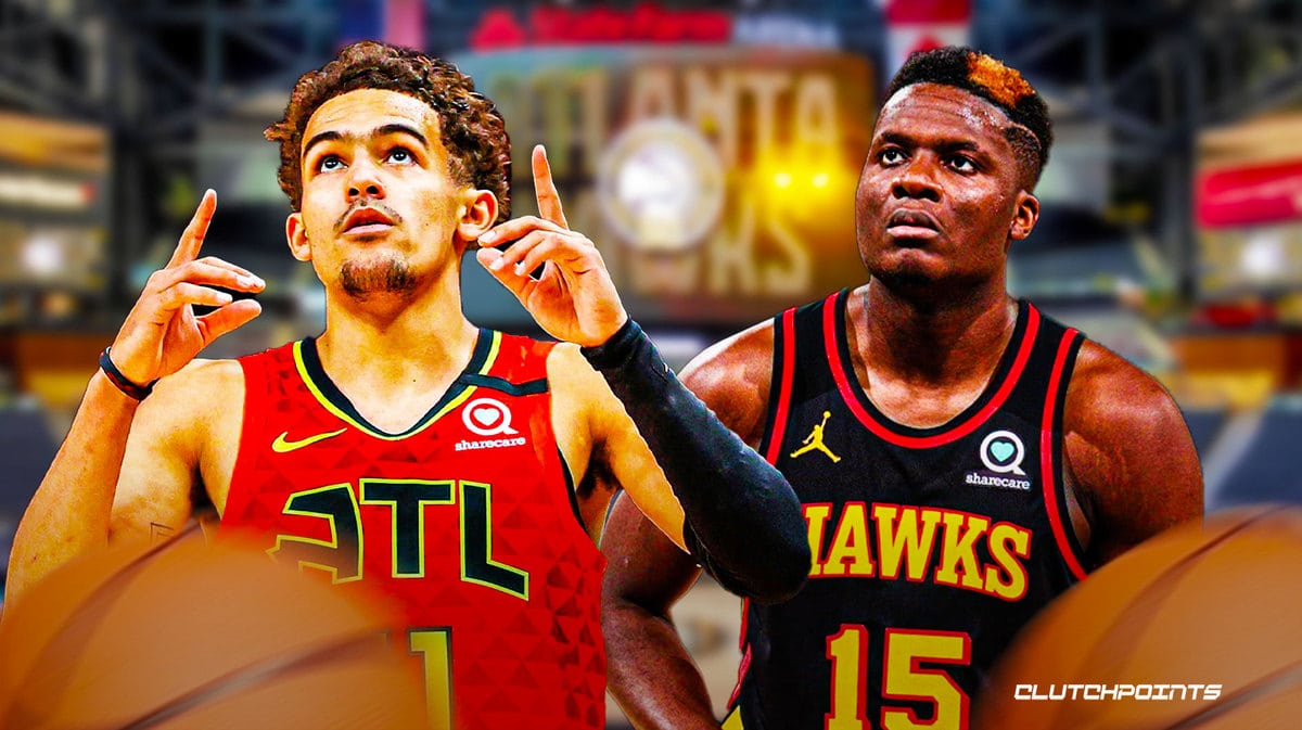 Clint Capela, Trae Young, Atlanta Hawks