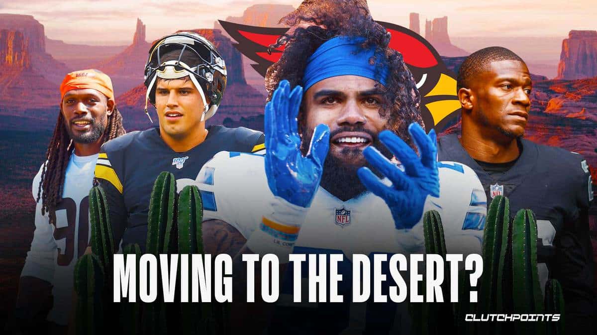 NFL free agency, Arizona Cardinals, Ezekiel Elliott, Rock Ya-Sin, Mason Rudolph